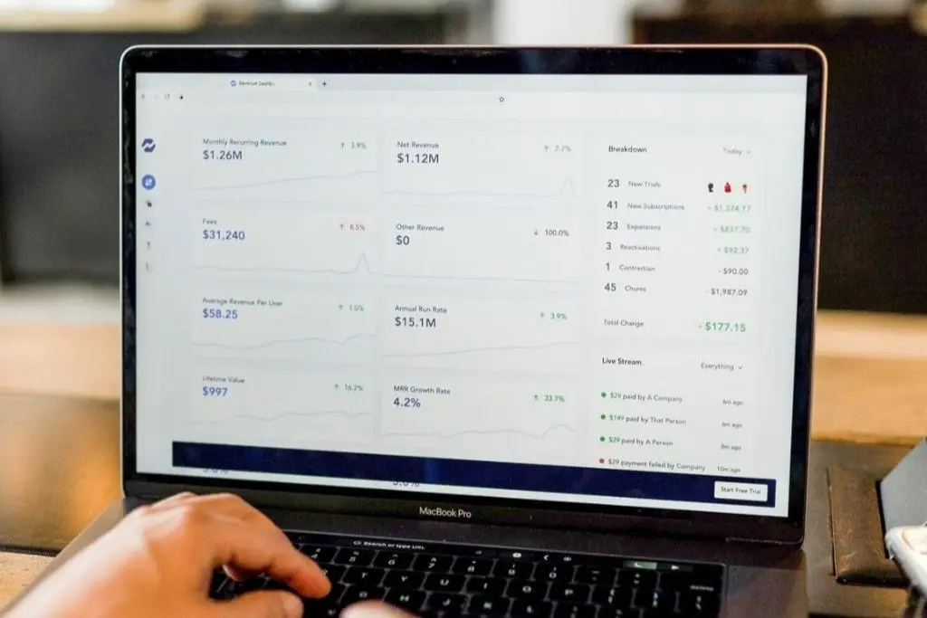 Website analytics including conversion rate optimisation
